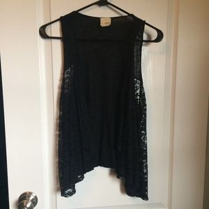 Lace vest